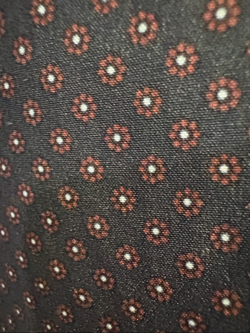 Cactus Man Navy Short Sleeve Button-Down Shirt with Micro Dot Print - Picture 3 of 5